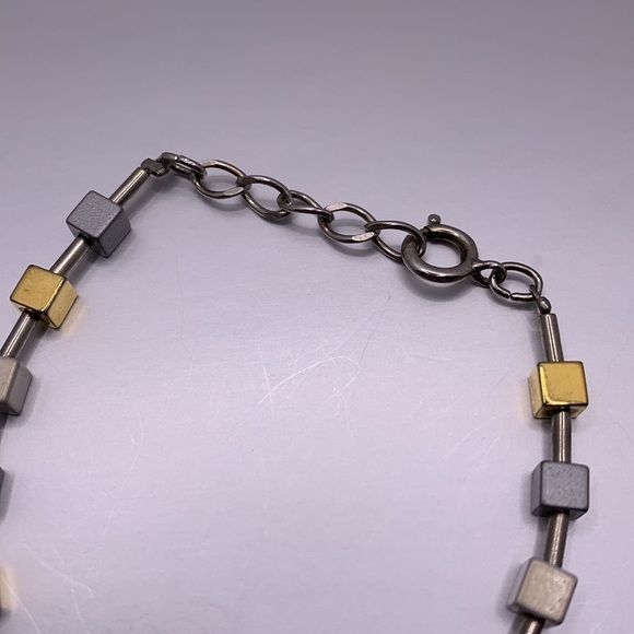 SALE! 3for$15 Cube Beaded Necklace (16-17.5”) & Bracelet (7-8”) Set - Picture 6 of 6